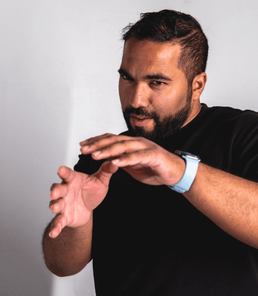 Aaron, co-founder of Untitled Media